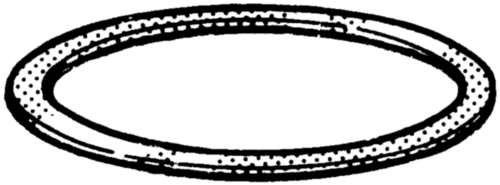 Pierścienie uszczelniające FESTAPLAN, h=2.5 DIN 7603 C Miedź/FESTAPLAN