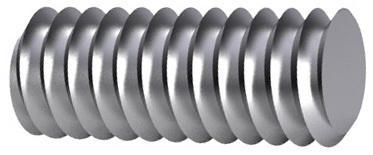 Threaded rod DIN 976-1A Steel Zinc plated 8.8 2 meter
